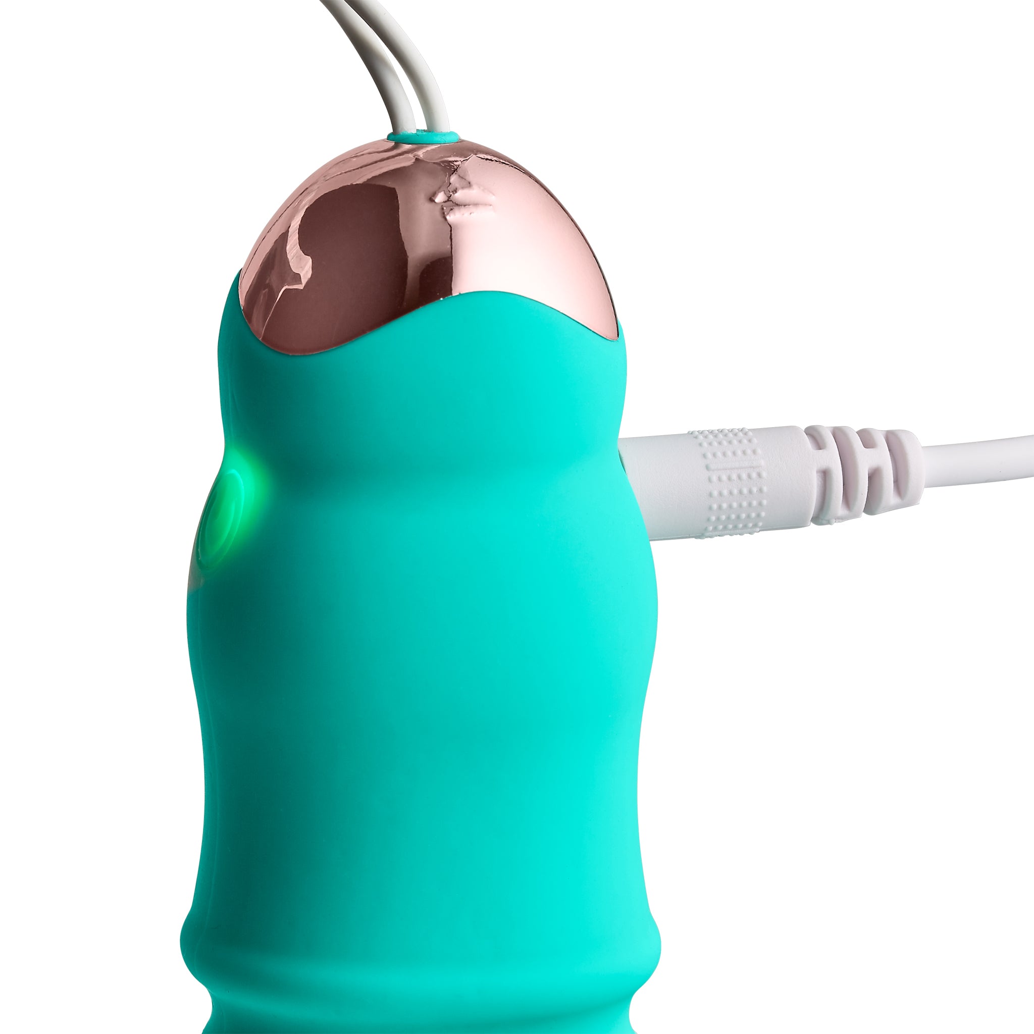 CLOUD 9 HEALTH & WELLNESS WIRELESS REMOTE CONTROL EGG W/ STROKING MOTION TEAL