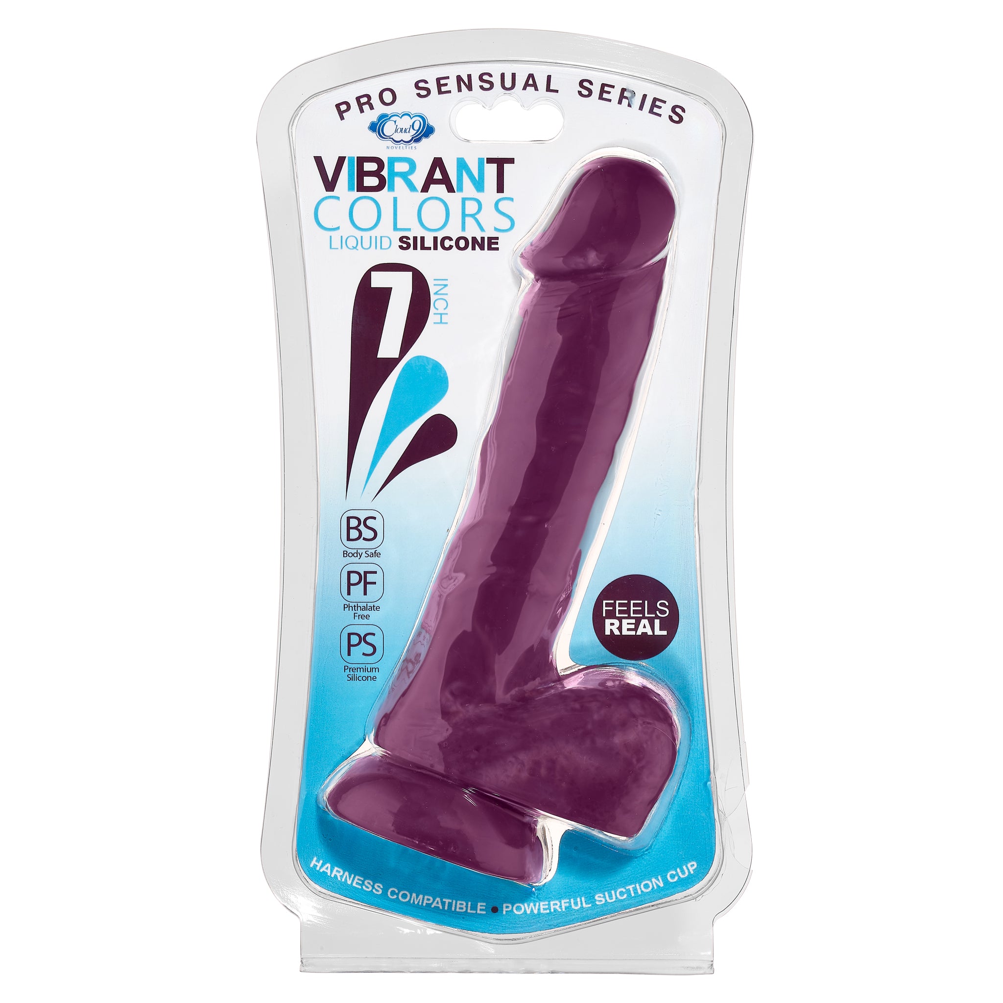 CLOUD 9 VIBRANT COLORS 7 PLUM PRO SENSUAL LINE "