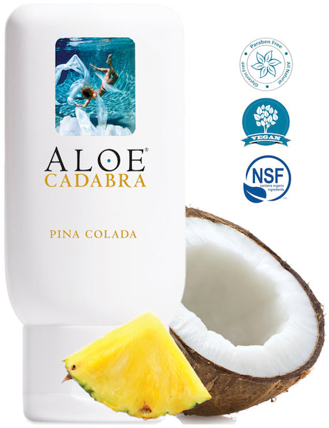 Aloe Cadabra Organic Lube Pina Colada 2.5oz