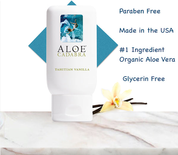 Aloe Cadabra Organic Lube Tahitian Vanilla 2.5oz