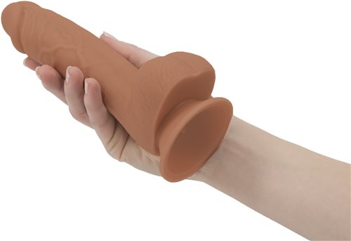 Addiction 100% Silicone Steven 7.5in Caramel