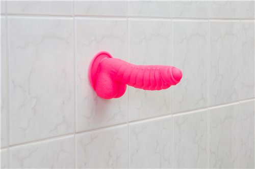 Addiction 100% Silicone Tom 7 Hot Pink "