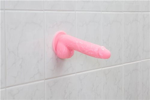 Addiction Brandon 7.5in Pink Glow In The Dark