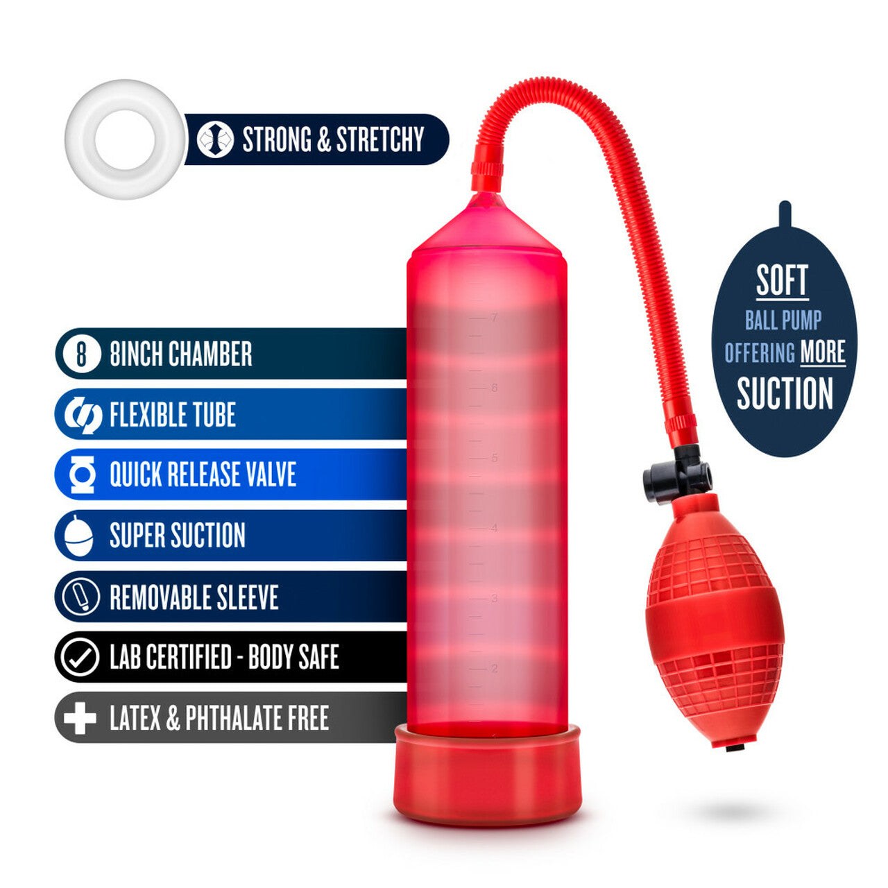 Performance Vx101 Enhancement Pump Red