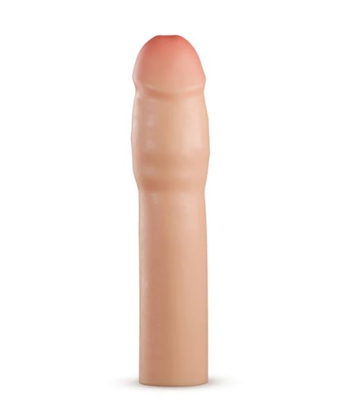 Performance Plus 1.25in Silicone Penis Xtender Beige