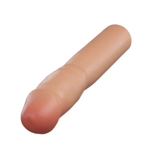 Performance Plus 1.25in Silicone Penis Xtender Beige