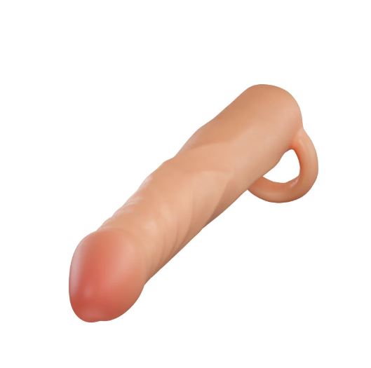 Performance Plus 2.5in Silicone Penis Xtender Beige
