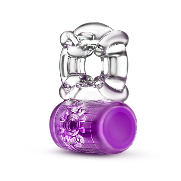 Play With Me Pleaser C-ring Purple Rechargeable