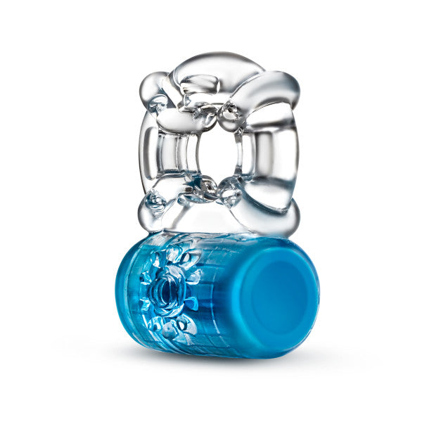Play With Me Pleaser C-ring Blue Rechargeable