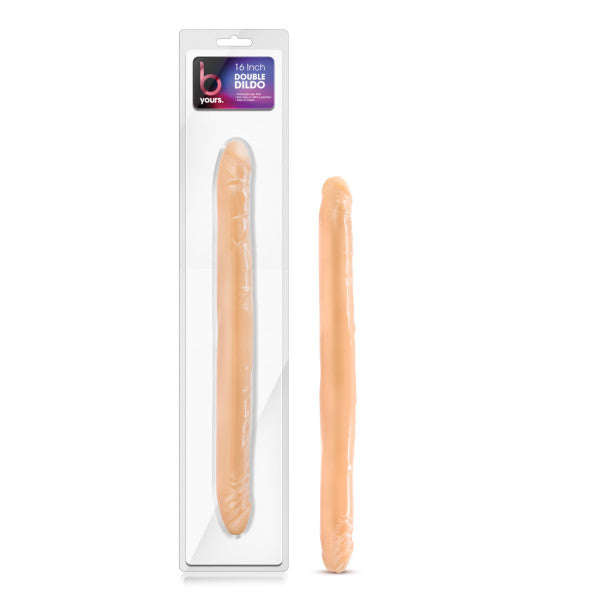 B Yours 16 Double Dildo Beige 