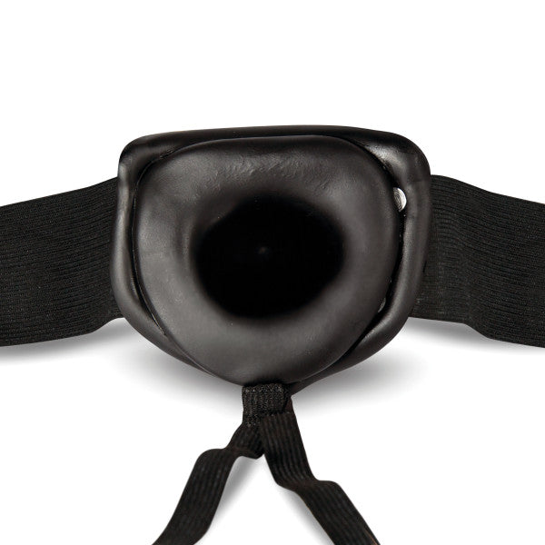 Dr Skin 7in Hollow Strap On Black