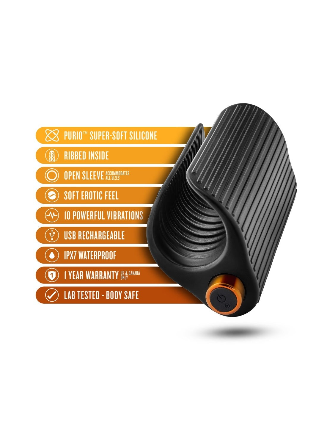 M Elite Platinum Wrapt Black