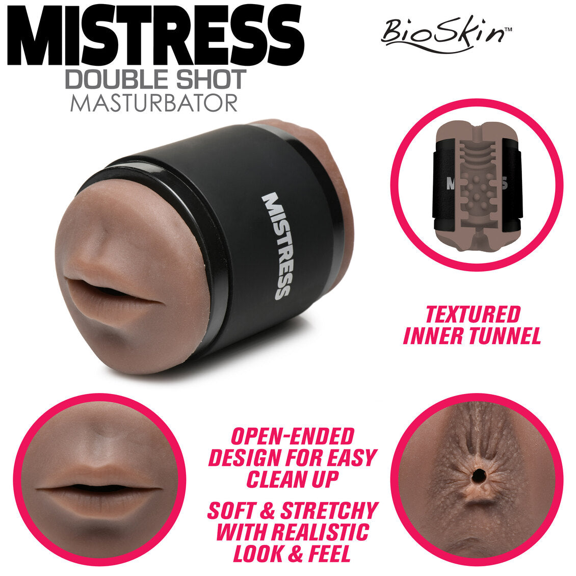 Mistress Double Shot Ass & Mouth Dark