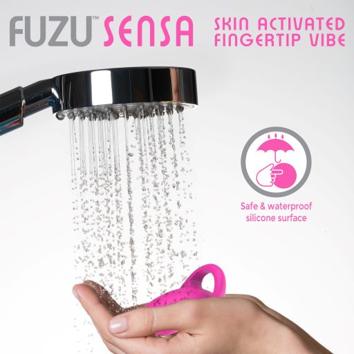 Fuzu Sensa Skin Activated Fingertip Vibe Pink