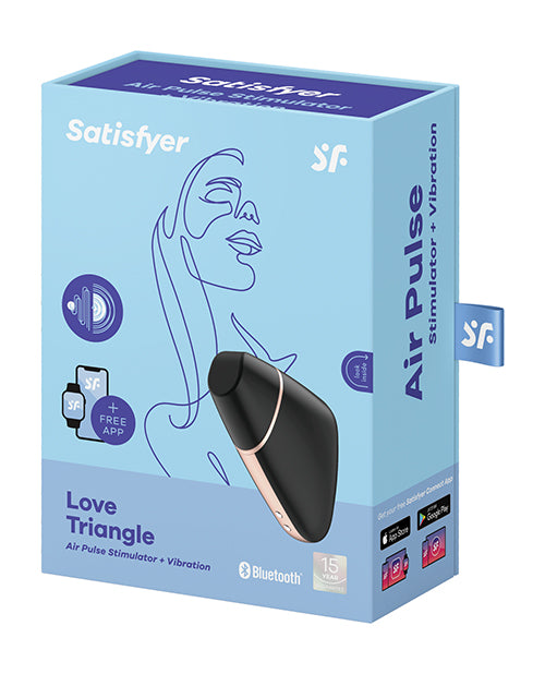 Satisfyer Love Triangle Bla W/ App