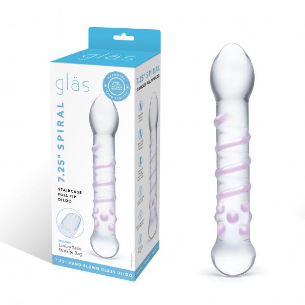 Glas Spiral Staircase Full Tip Dildo