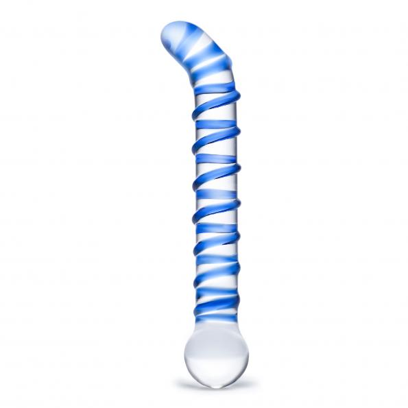 Glas Mr. Swirly 6.5 G-spot Glass Dildo 