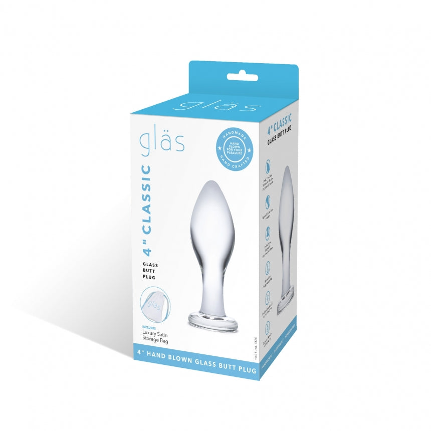 Glas 4 Classic Glass Butt Plug 