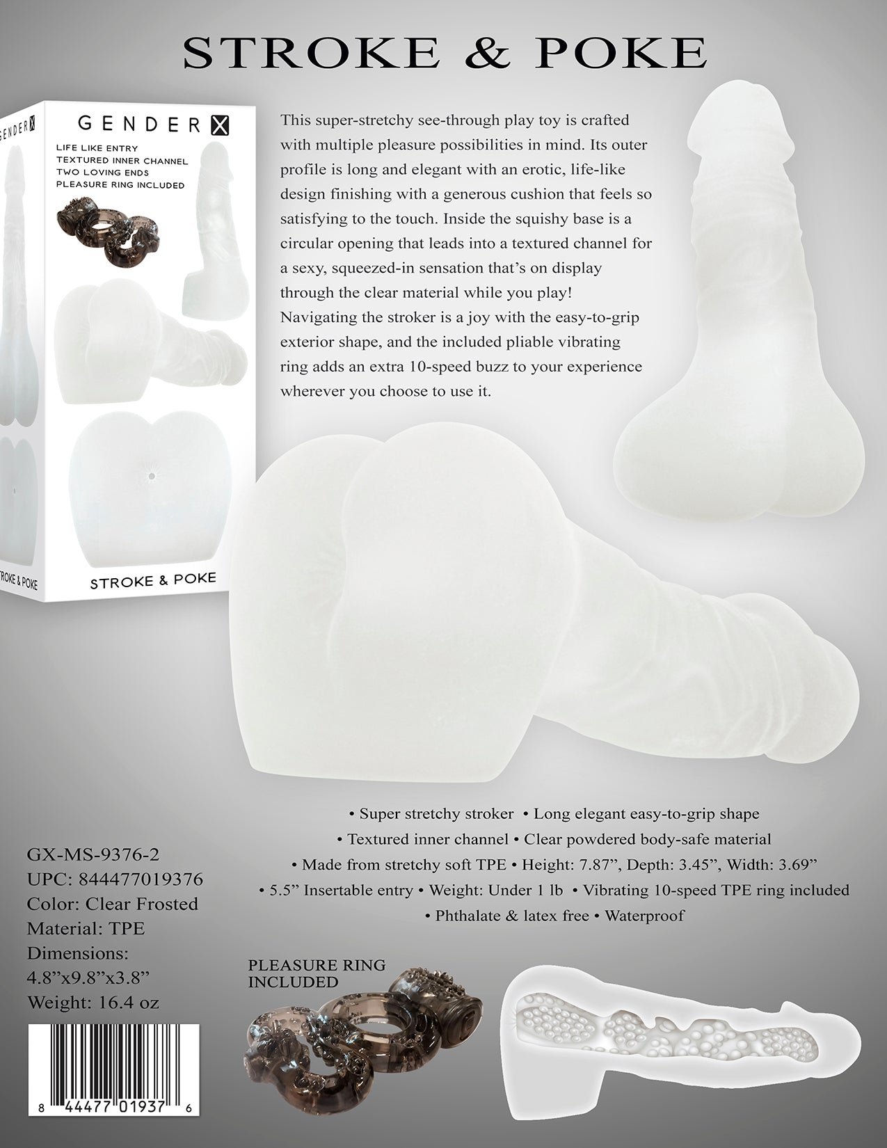 Gender X Stroke & Poke