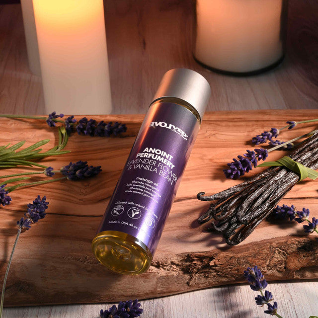 Anoint Perfumery Lavender Flower & Vanilla Massage Oil