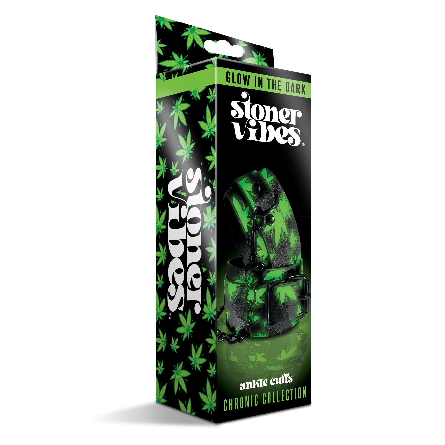 Stoner Vibes Ankle Cuffs Glow In The Dark Chronic Collection