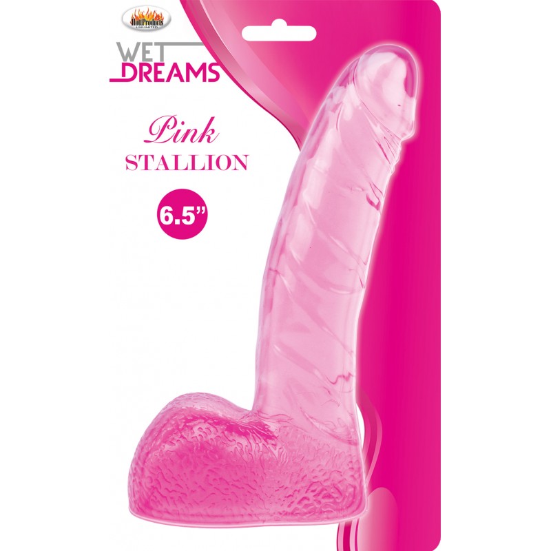 Wet Dreams Pink Stallion 6.5 Dildo 
