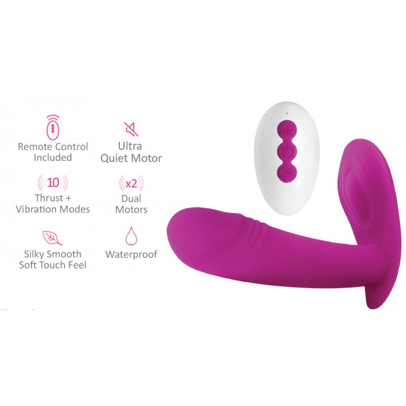 Bliss Power Punch Thrusting Vibe 10 Functions