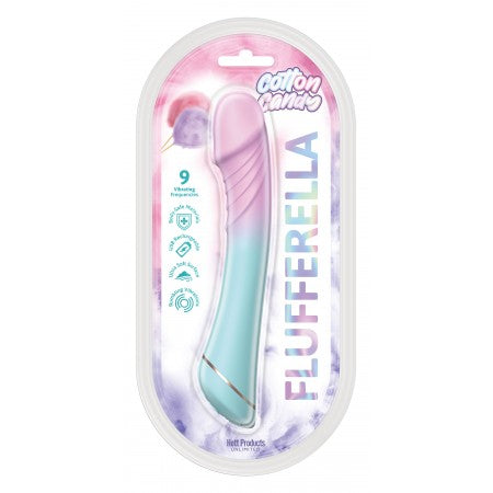 Cotton Candy Flufferella Silicone Multi Speed Vibe