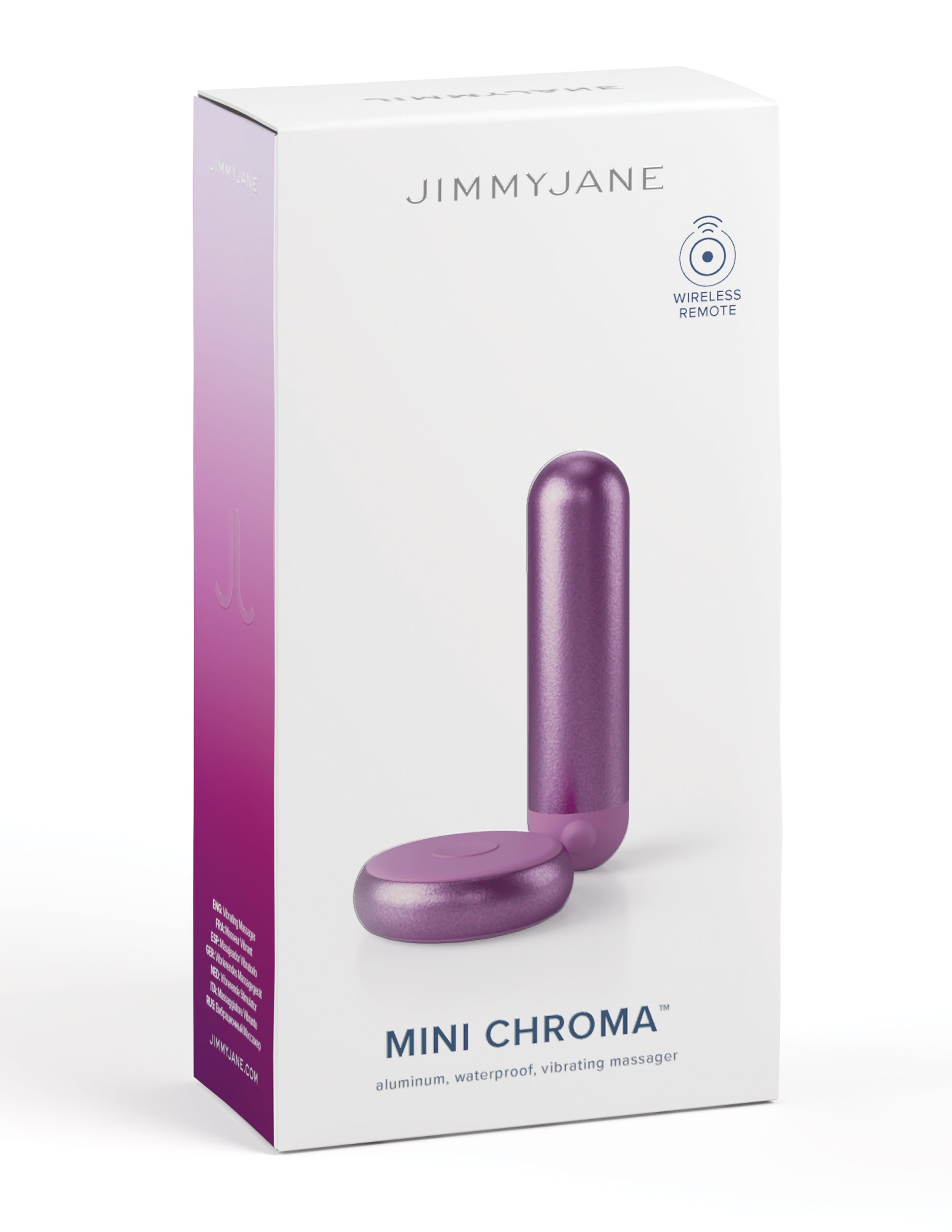 Jimmyjane Mini Chroma Wireless Remote Purple