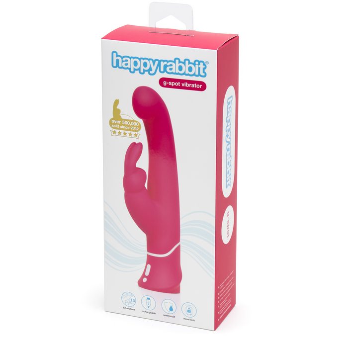 Happy Rabbit 2 G Spot Pink Usb Rechargeable