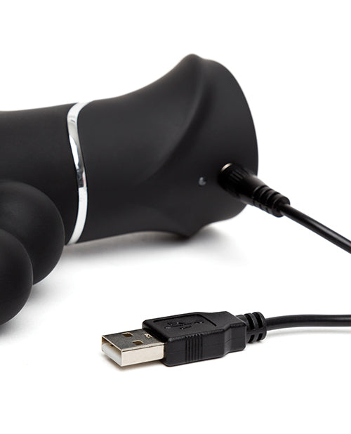 Happy Rabbit Triple Curve Rechargeable Rabbit Black
