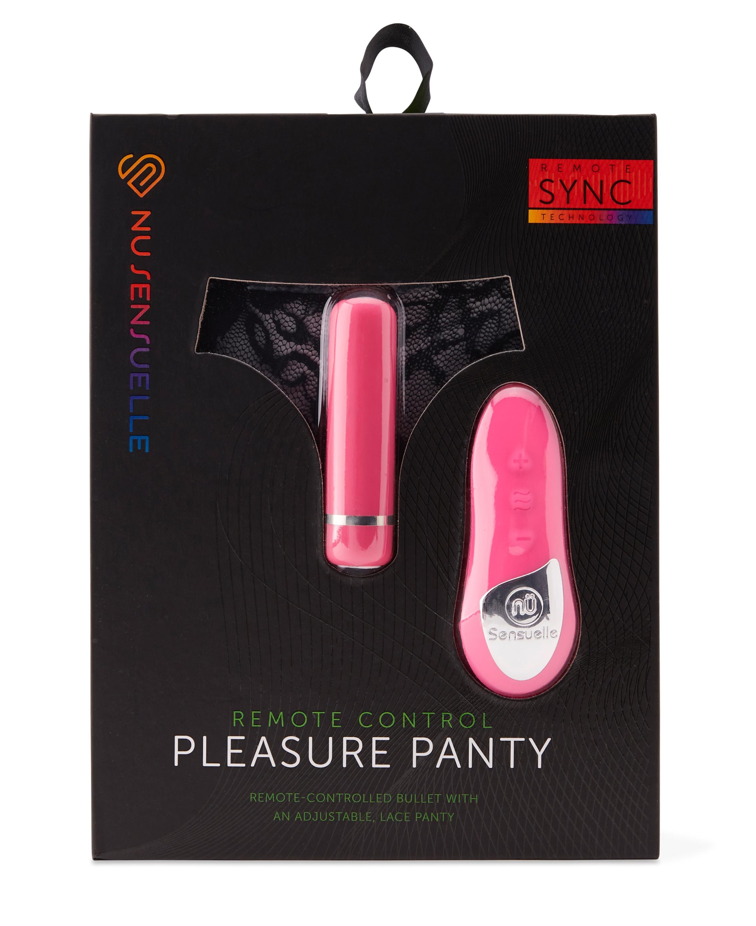 Sensuelle Pleasure Panty Pink Remote Control