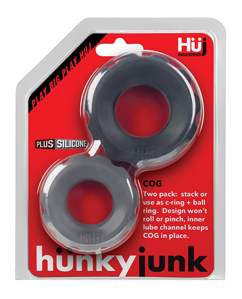 Hunkyjunk Cog 2-size C-ring Tar/stone
