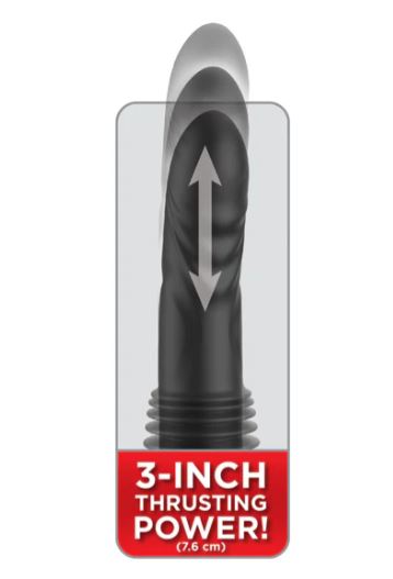 Fetish Fantasy Ultimate Silicone Thruster - Black