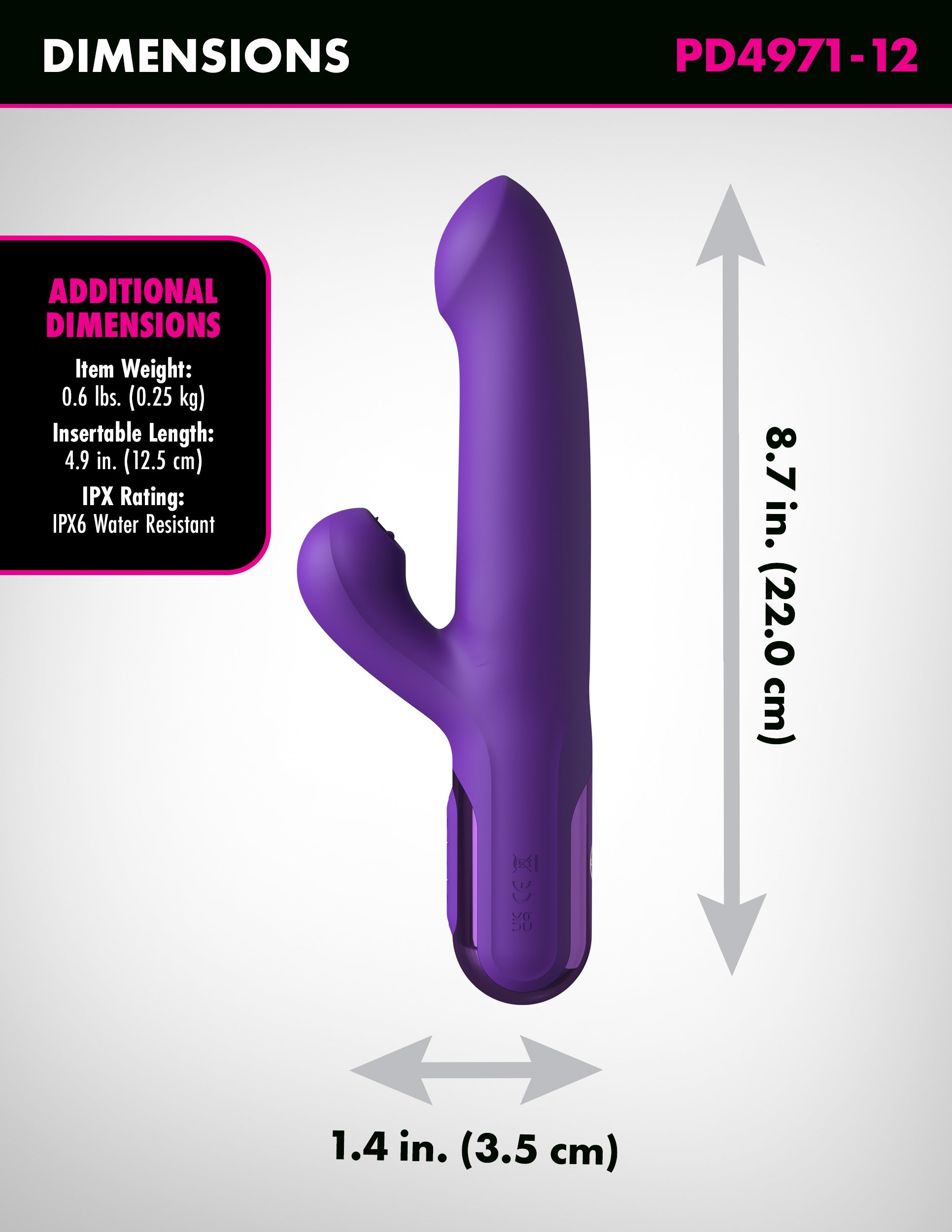 Fantasy For Her Super Sonix Thruster - Purple