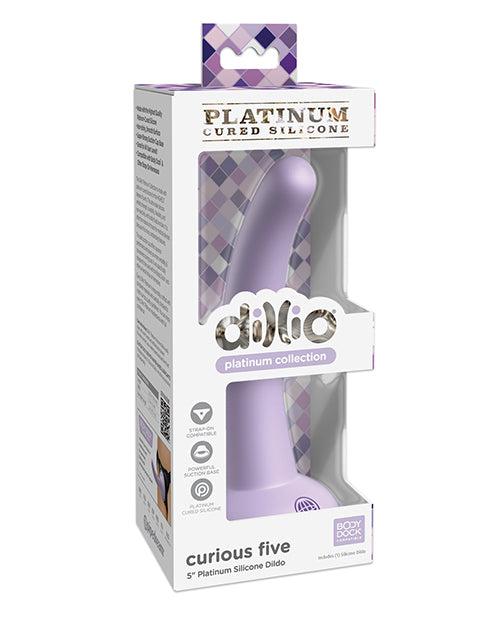 Dillio Platinum 5in Curious Five Purple