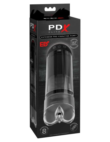 Pdx Elite Extender Pro Pump Vibrating