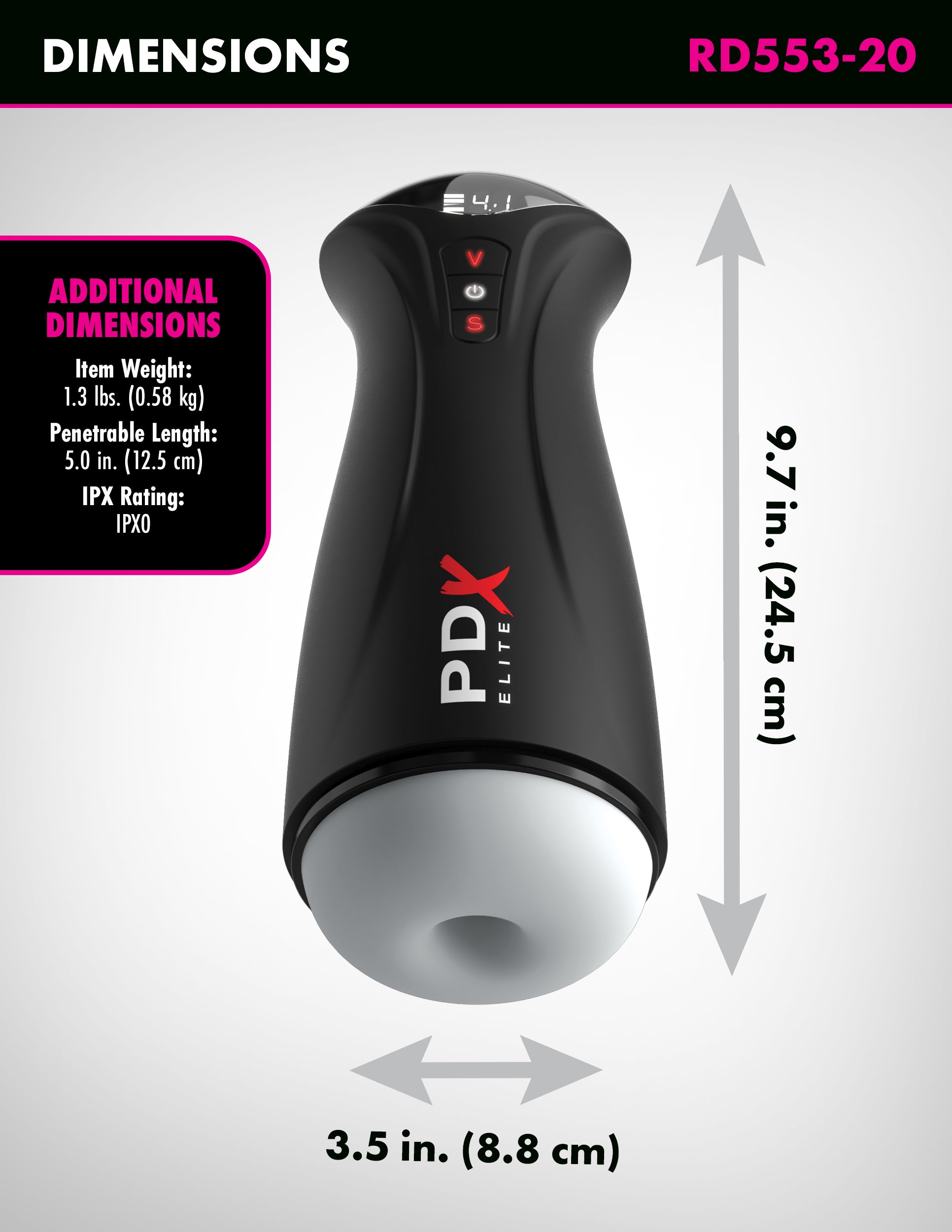 Pdx Elite Fap-gasm Frosted