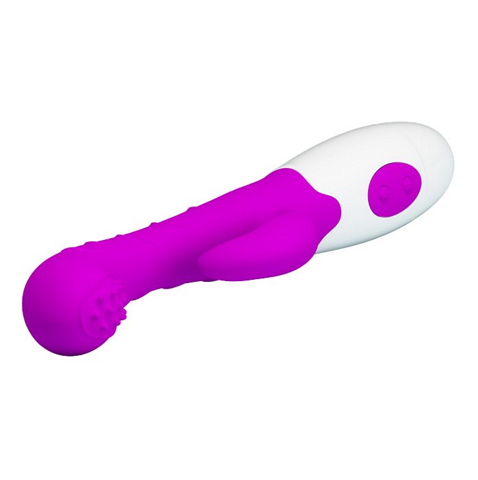 Pretty Love Arthur Rabbit Vibrator Silicone Purple