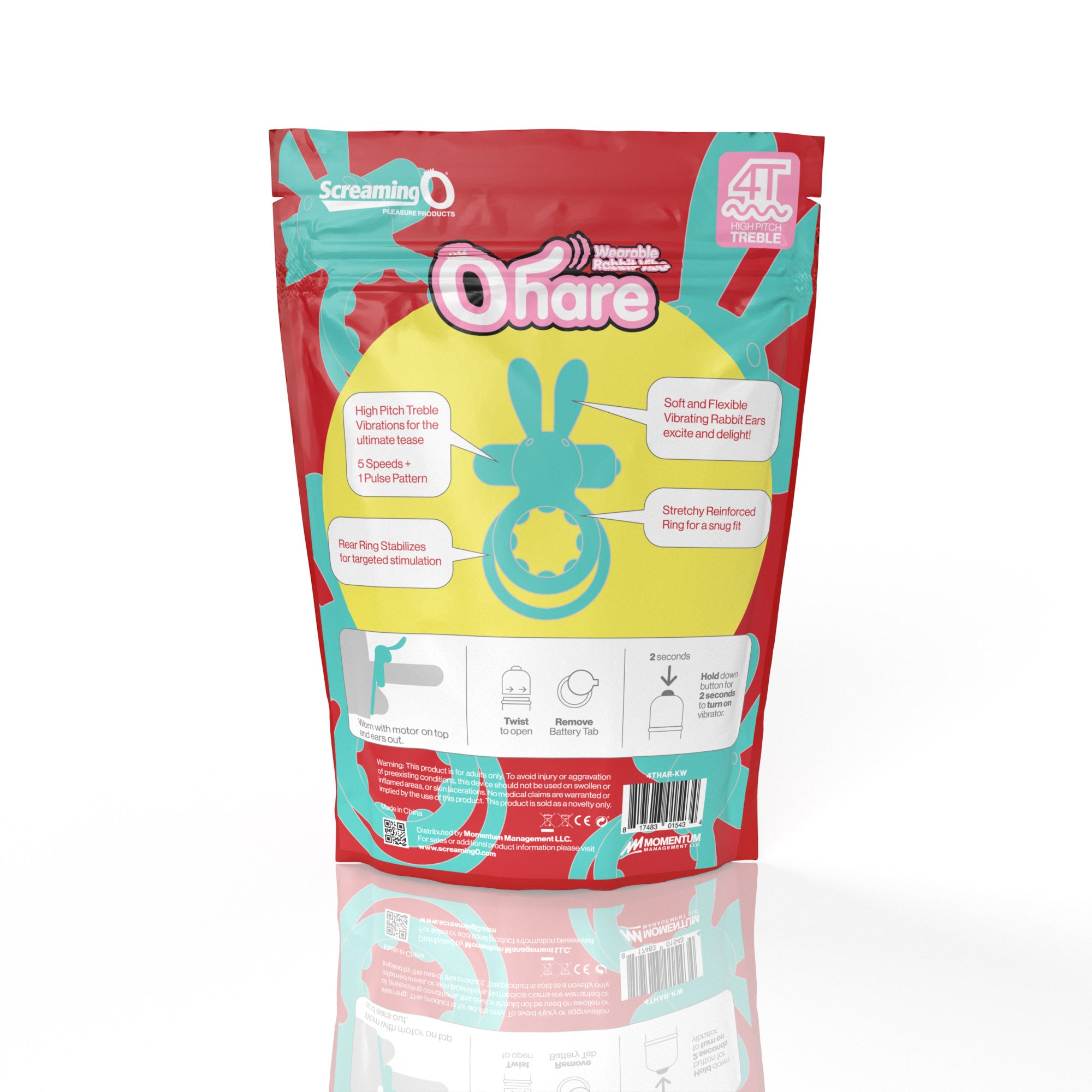 Screaming O 4t Ohare Kiwi (treble)