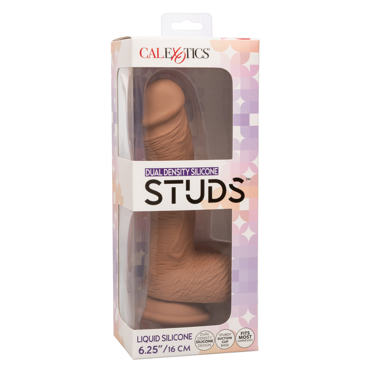Dual Density Silicone Stud 6.25in Brown