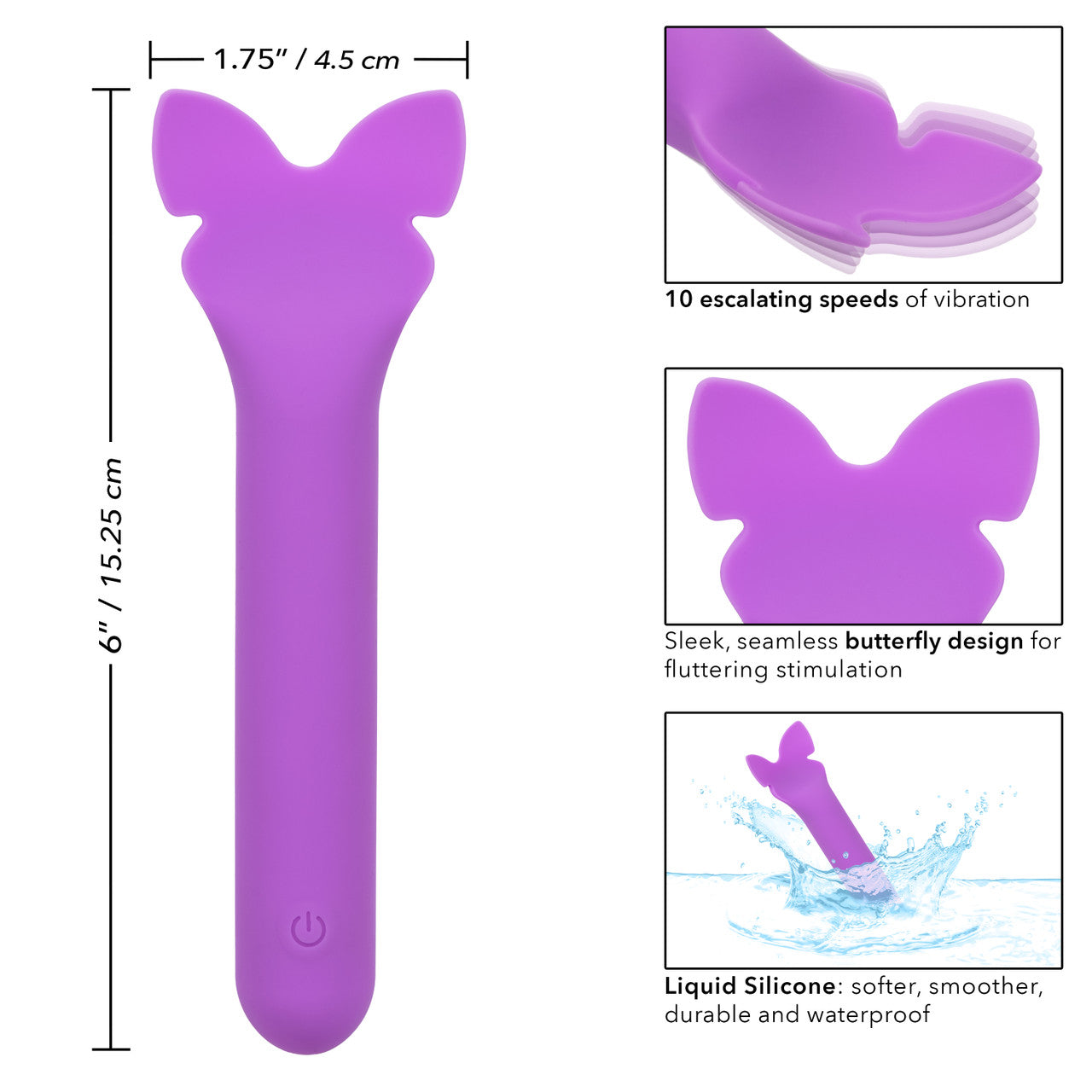 Bliss Mini Flutter Liquid Silicone