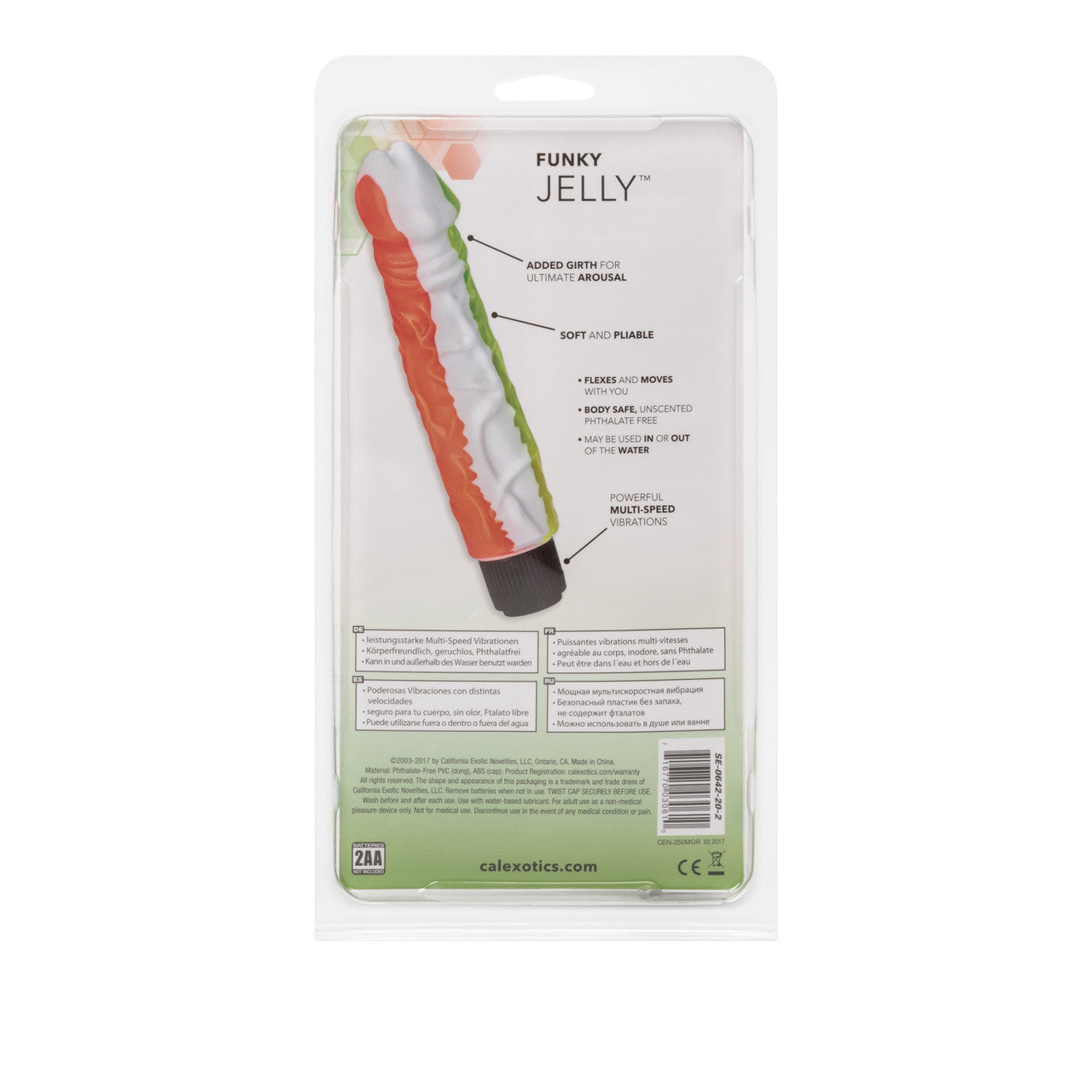 Funky Jelly Vibe 8in