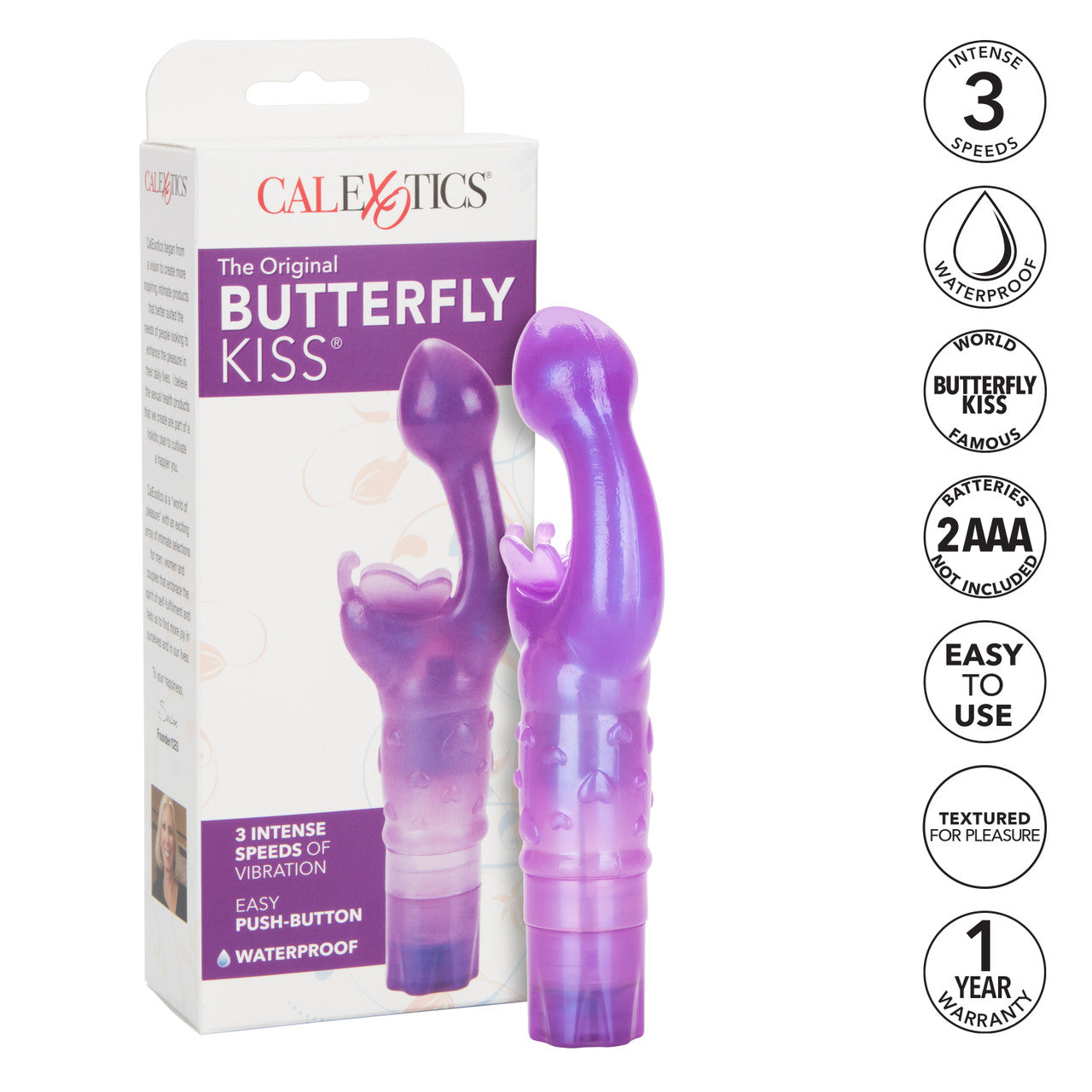 Butterfly Kiss Purple