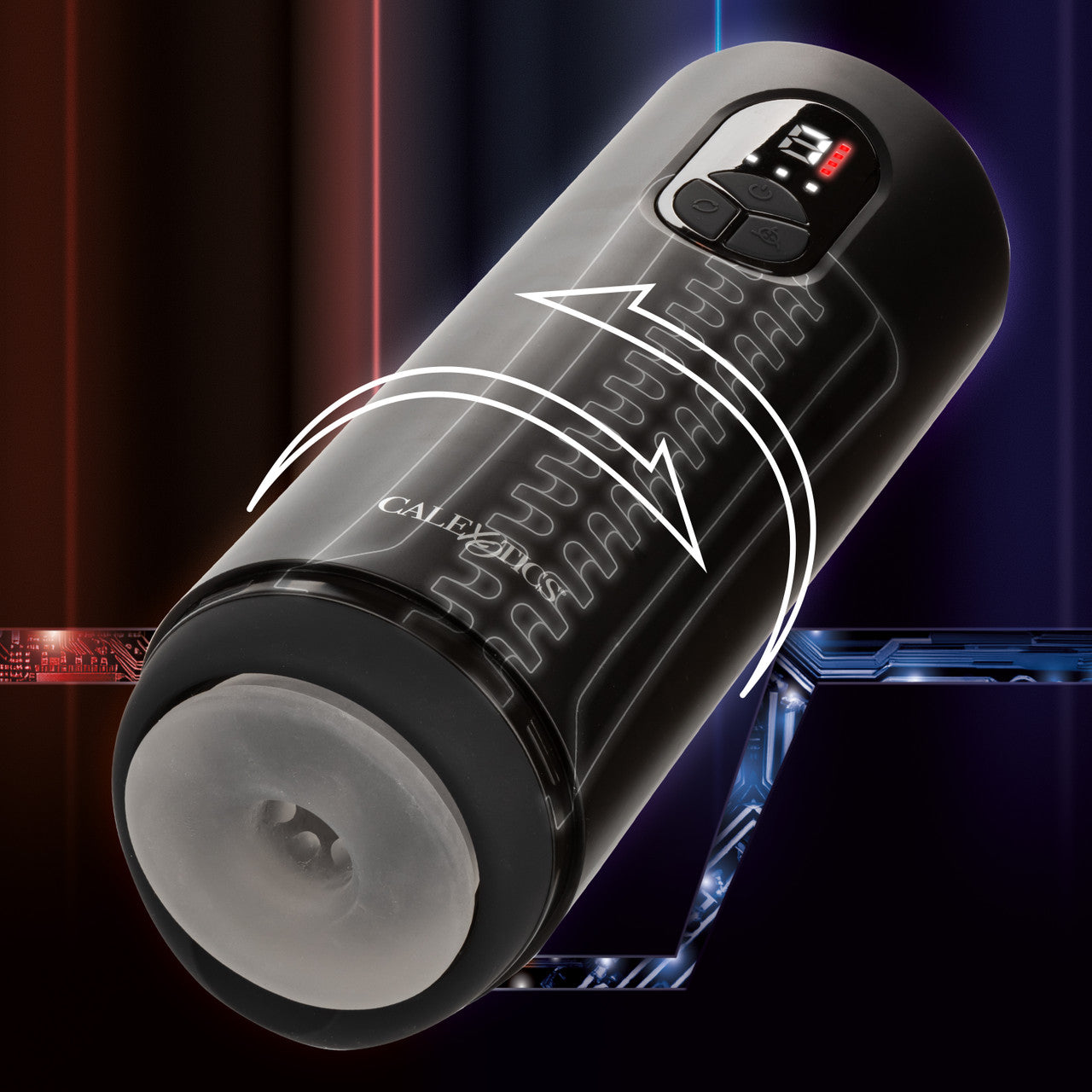Bionic Vibro Stroker With Oscillation And Suction