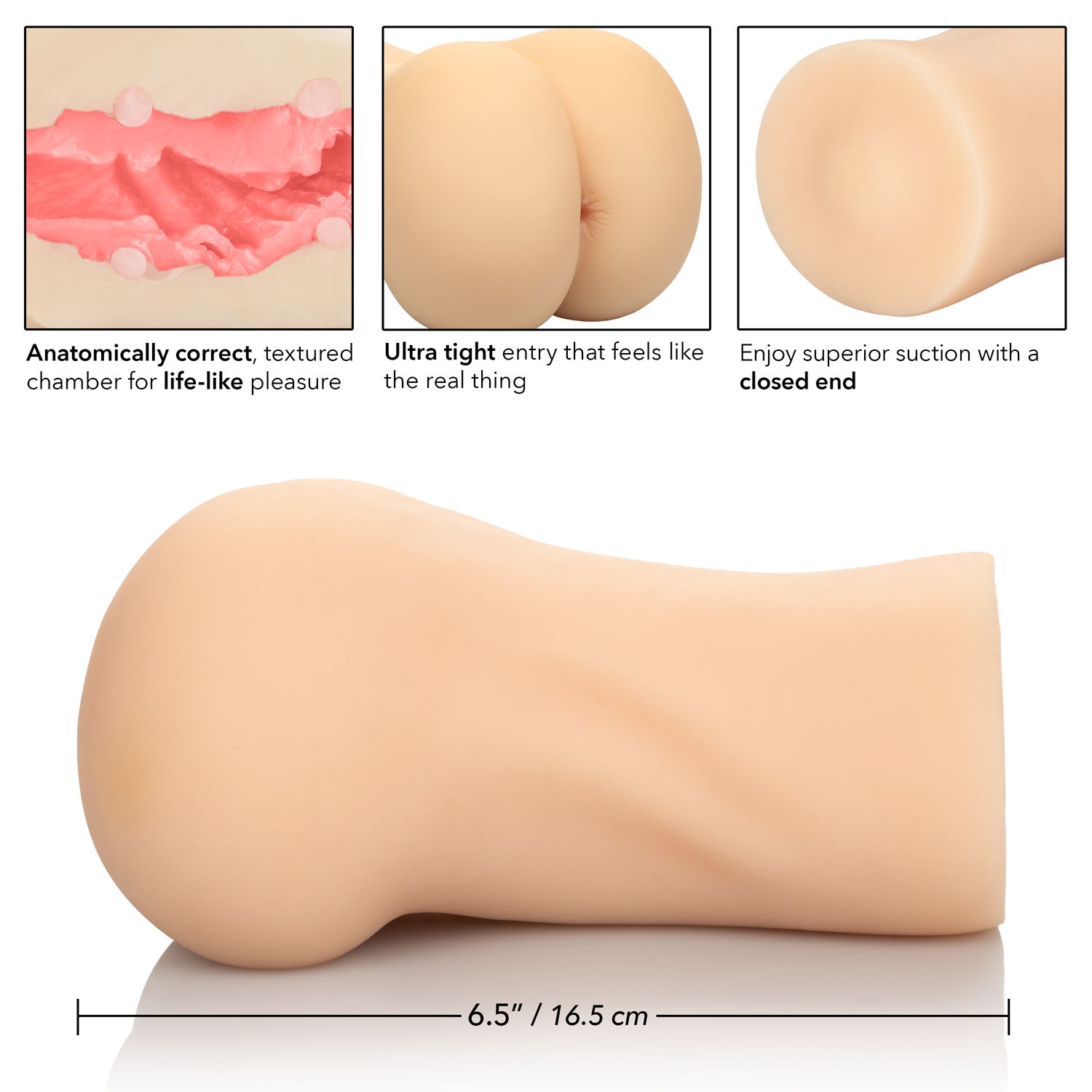 Stroke It Ass Ivory