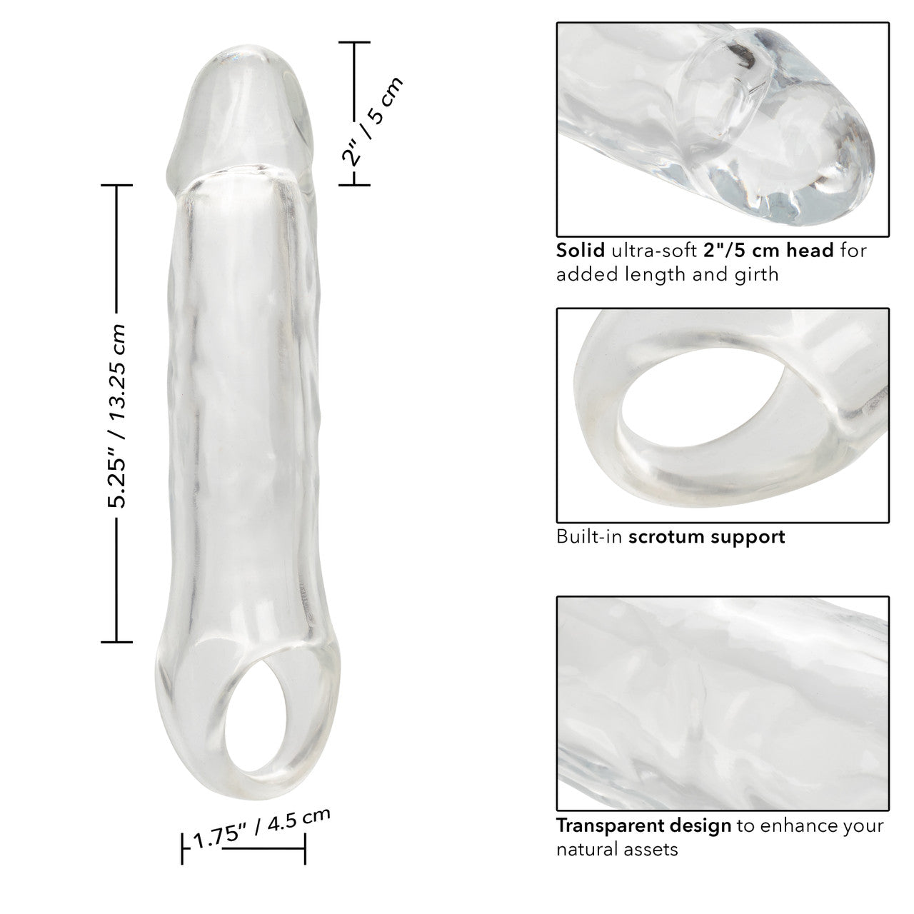 Performance Maxx Clear Extension 7.5 Inch