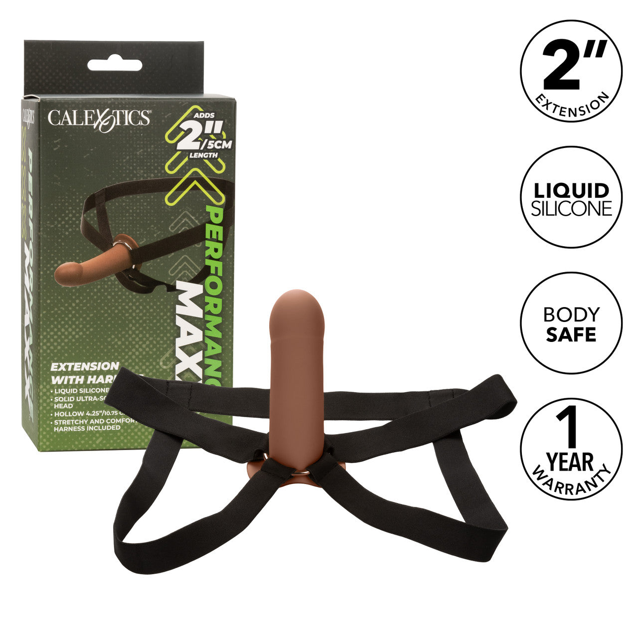 Performance Maxx Extension W/ Harness Brown