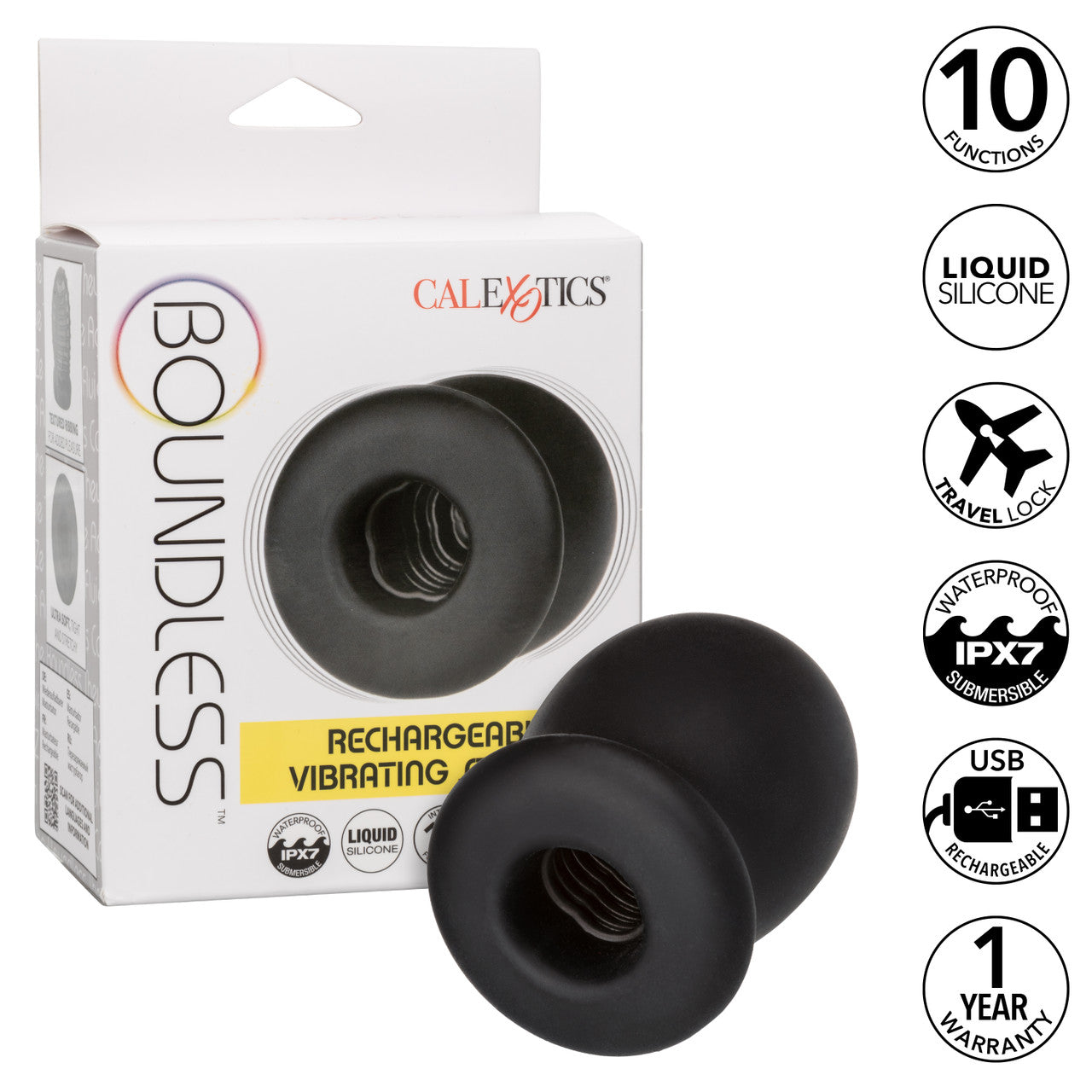 Boundless Vibrating Stroker Rechargeable