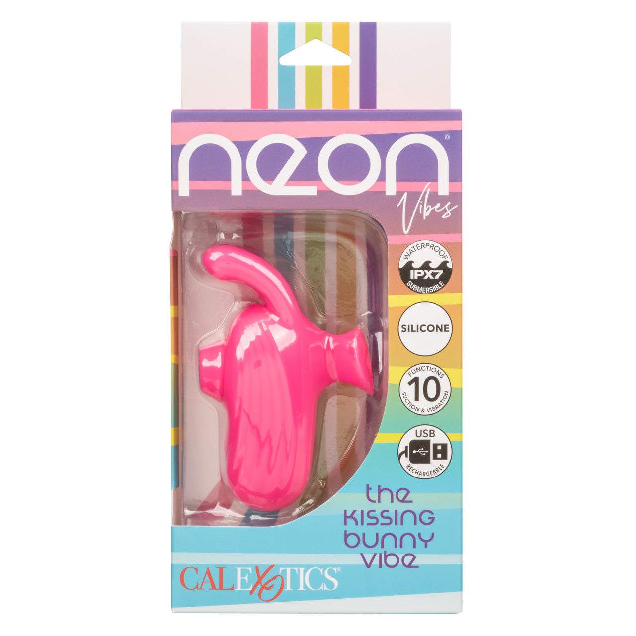 Neon Vibes The Kissing Bunny